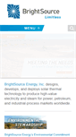 Mobile Screenshot of brightsourceenergy.com